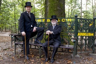 Bob-en-Ab-bij-gedenkbank